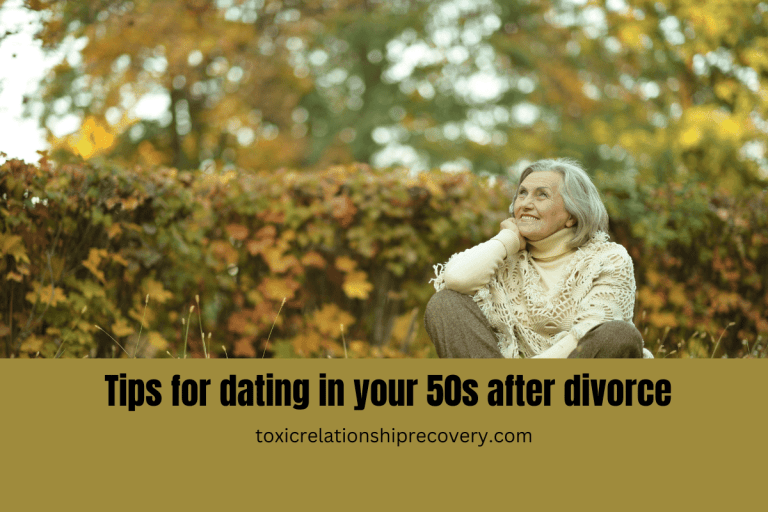 Dating in your 50s after a divorce