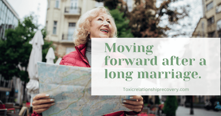 moving forward after a long marriage