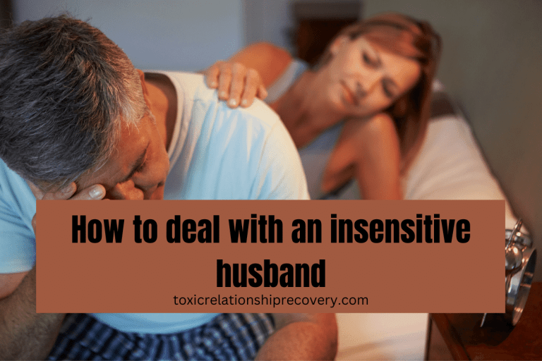 insensitive husband