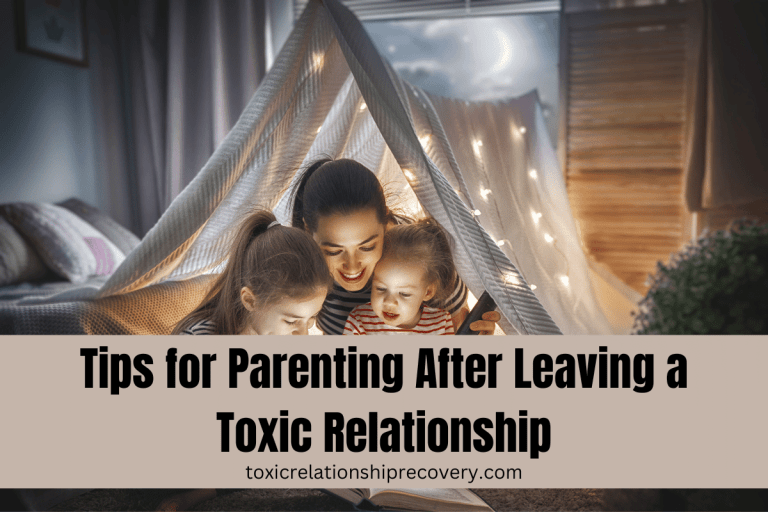Parenting after leaving a toxic relationship