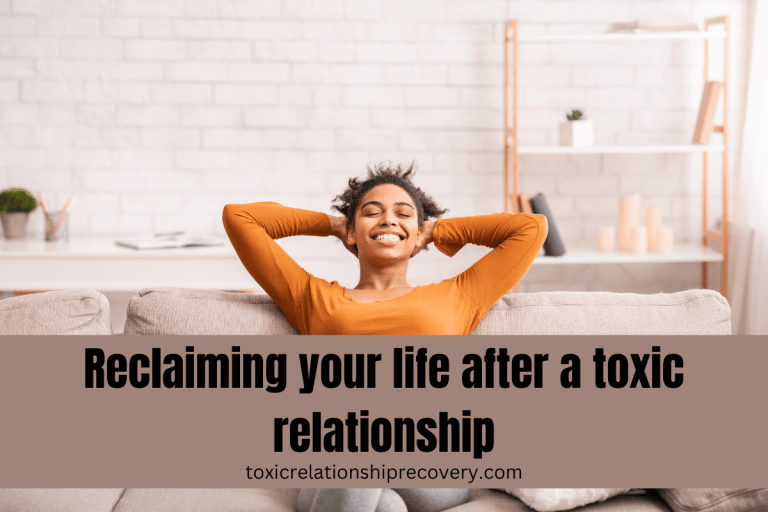 Reclaiming your life